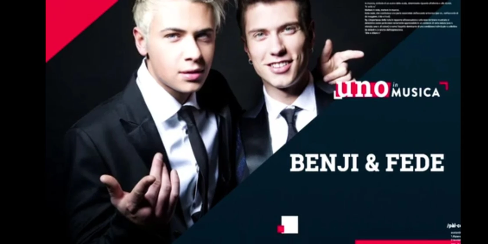 BENJI E FEDE INTERVISTA SKY UNO